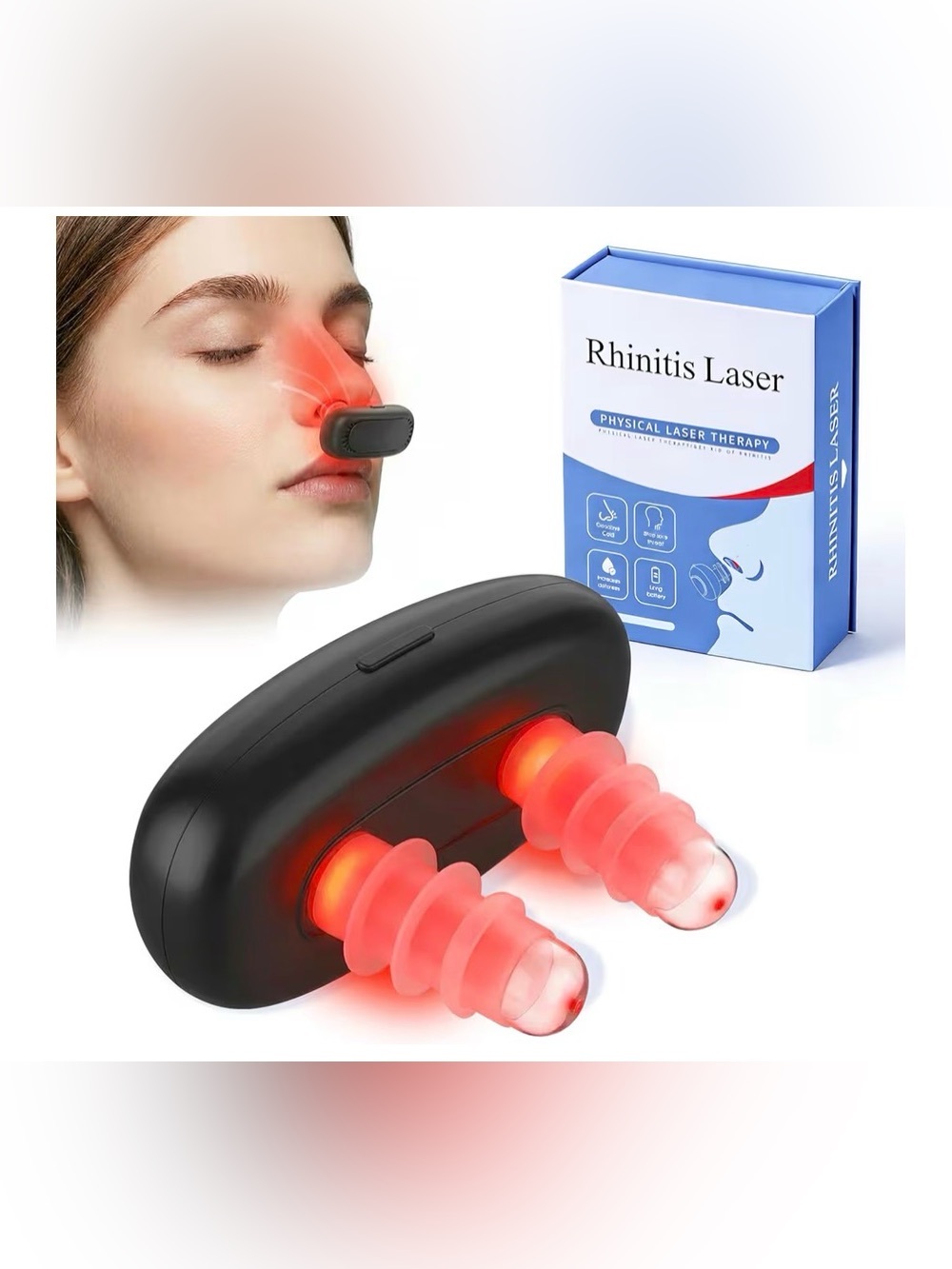 Rhinitis Laser Nasal Therapy Device New